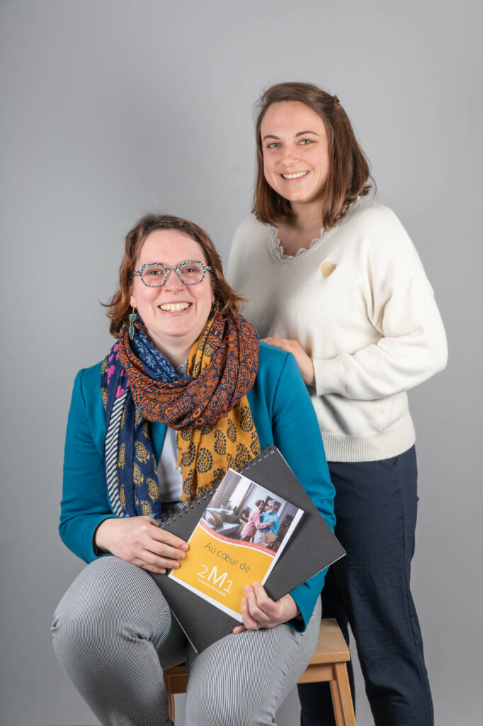 Lucie et Maurine , la prestation 2M1 à destination des séniors , bien vieillir, domicile, adaptation du logement , vieillissement , anticipation